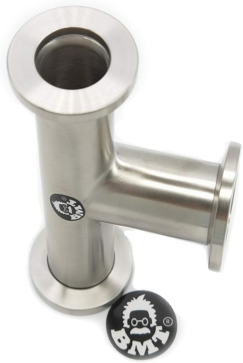 BROWNIAN MOTION TECHNOLOGY bmotiontech superior Grade - ISO-KF KF16 KF25 KF40 Flange Equal TEE Fitting 3 Ways Vacuum (KF16 Equal TEE) - Image 2